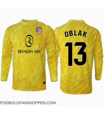 Atletico Madrid Jan Oblak #13 Målmand Tredjetrøje 2024-25 Langærmet